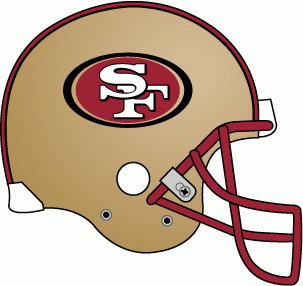 San Francisco 49ers 1996-2008 Helmet Logo iron on paper